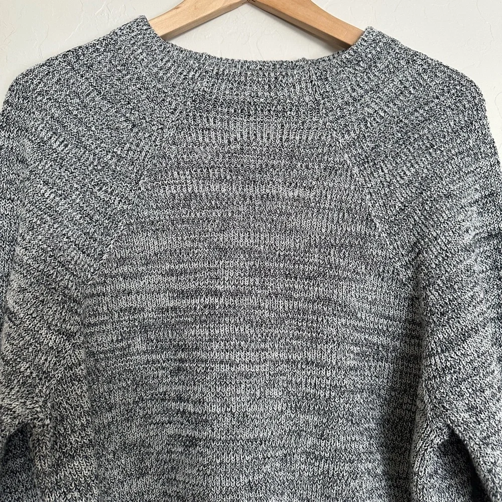 Free People Black & White Marled Women's Sweater Size Small